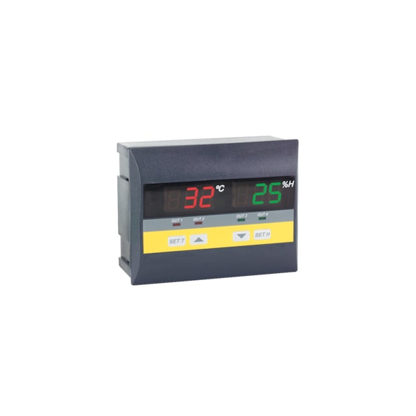 Dwyer Instruments Temperature/humidity switch, Degrees F, power input 20-250 VAC or 24 VDC THC-30 - main